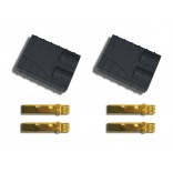 CONECTOR PLUG TRAXXAS FÊMEA CONNECTOR FAMALE COM 2 ORIGINAL TRAXXAS TRAX 3080